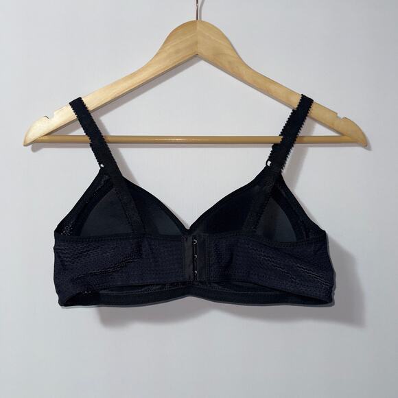 Black adjustable strap bra women’s size 38A NWT - Picture 2 of 7
